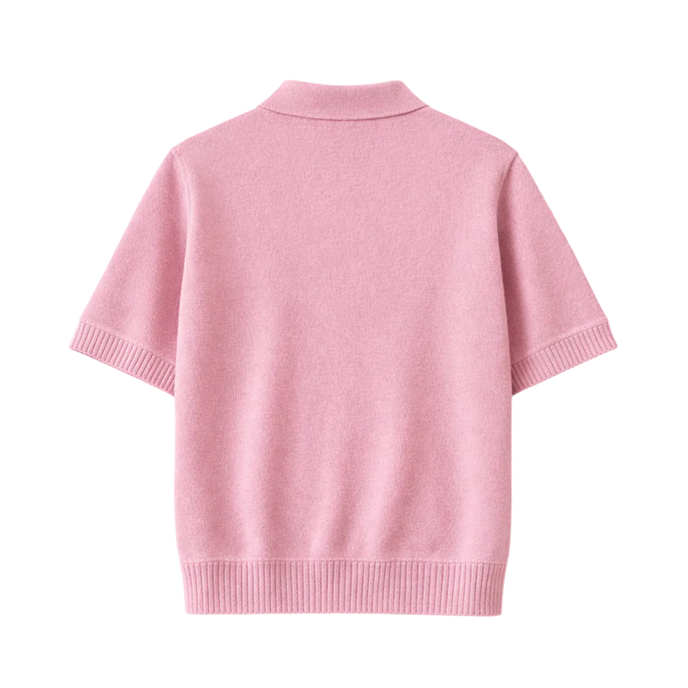 Legacy Classic Zip Polo - Blush