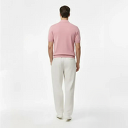 Legacy Classic Zip Polo - Blush