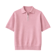 Legacy Classic Zip Polo - Blush