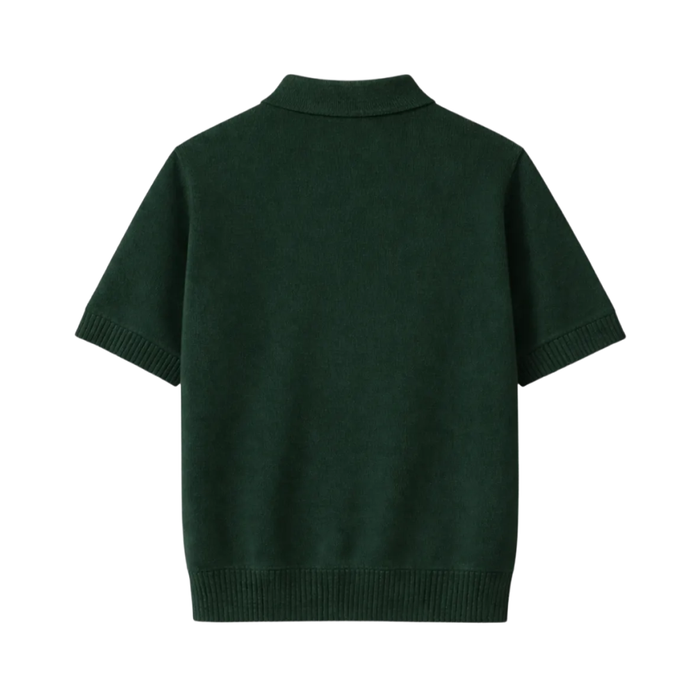 Legacy Classic Zip Polo - Forest