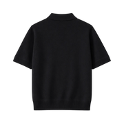 Legacy Classic Zip Polo - Noir Black