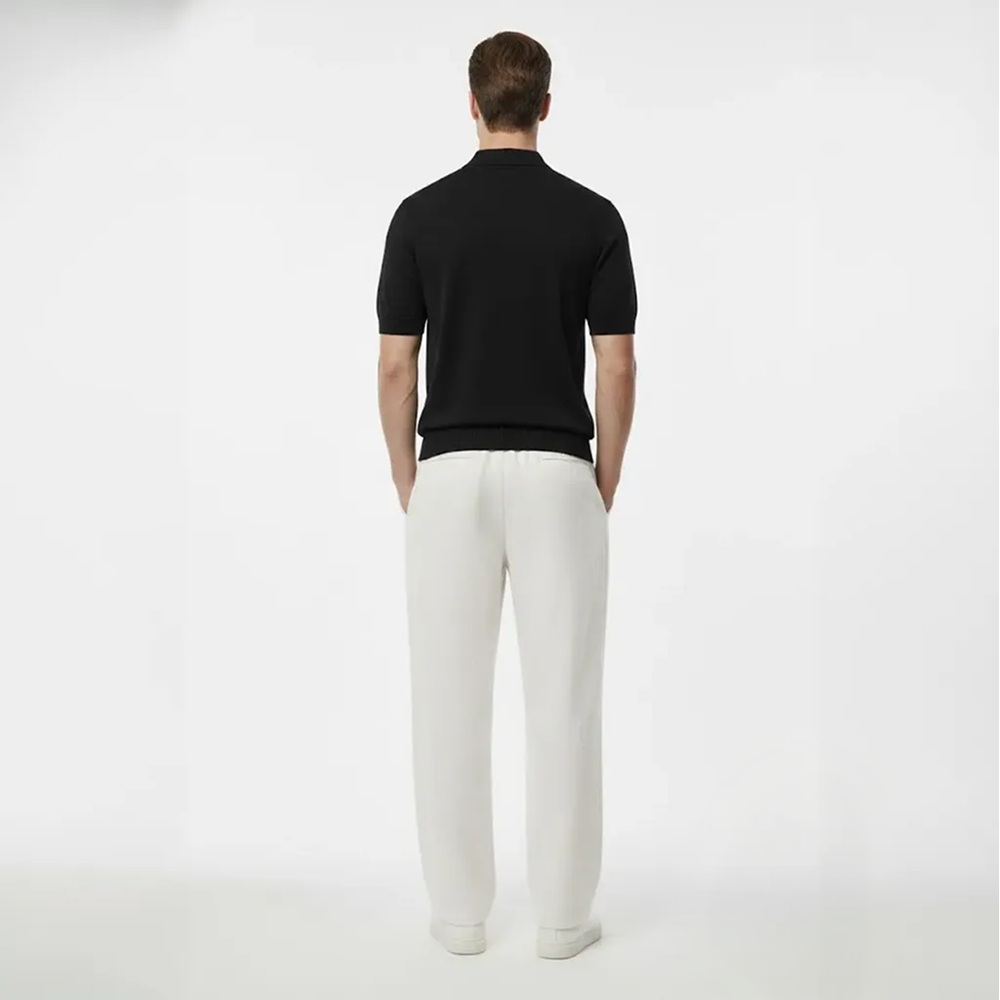 Legacy Classic Zip Polo - Noir Black