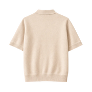 Legacy Classic Zip Polo - Oat
