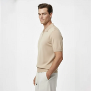 Legacy Classic Zip Polo - Oat