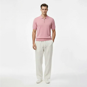 Legacy Classic Zip Polo - Blush