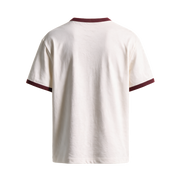 Marina Crest Heritage Ringer Tee - Maroon