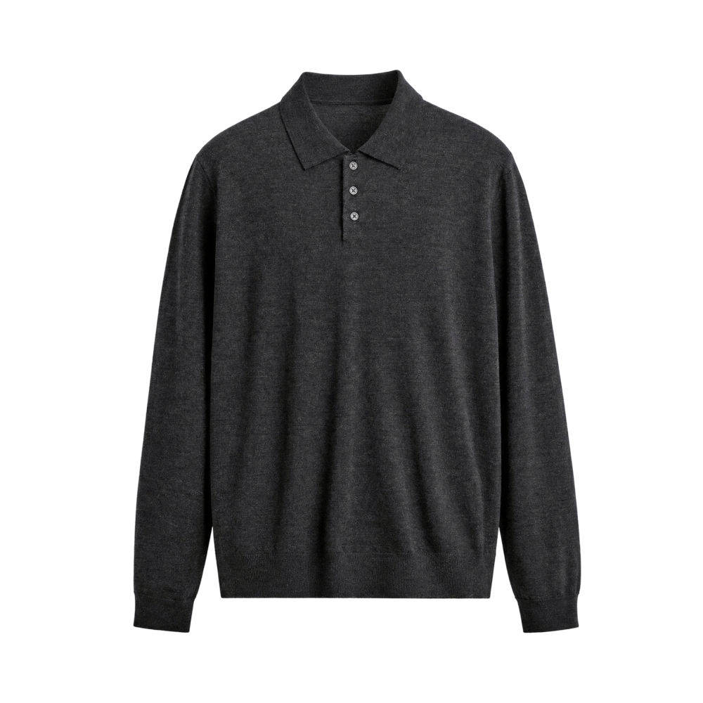 Meridian AirTouch Polo – Charcoal