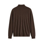 Meridian AirTouch Quarterzip Polo – Dark Cocoa