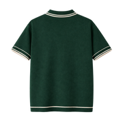 Monaco Knit Polo – Forest