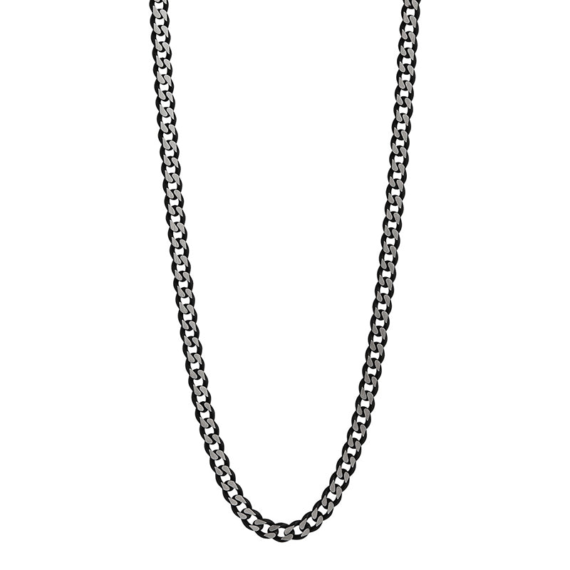 Alan Koch Nero Curb Chain Necklace