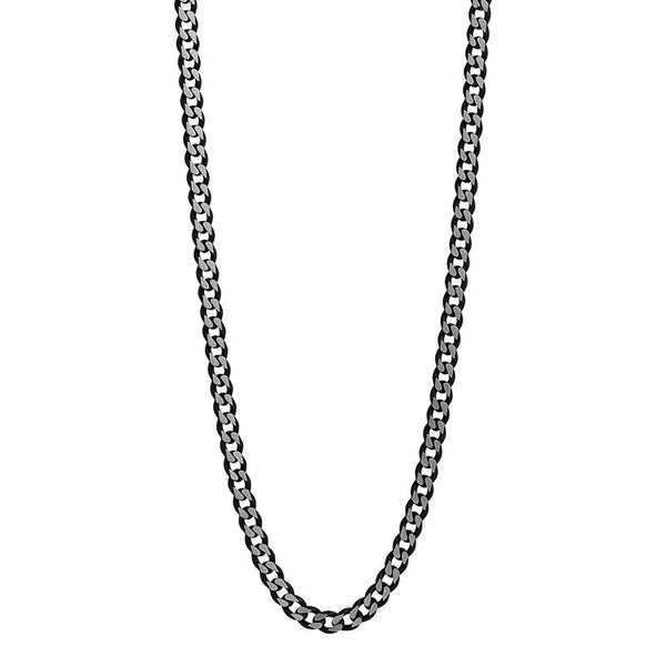 Alan Koch Nero Curb Chain Necklace