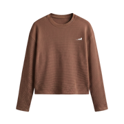 Reserve Relaxed Waffle Tee - Burnt Umber