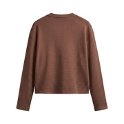 Reserve Relaxed Waffle Tee - Burnt Umber