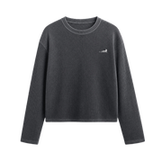 Reserve Relaxed Waffle Tee - Vintage Ash