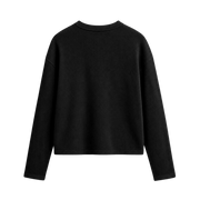 Reserve Waffle Henley - Obsidian Black