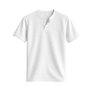 Rothmere Classic Henley T-Shirt - Cloud