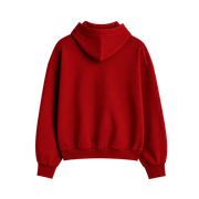 Royal Crest Pullover Hoodie – Scarlet Red
