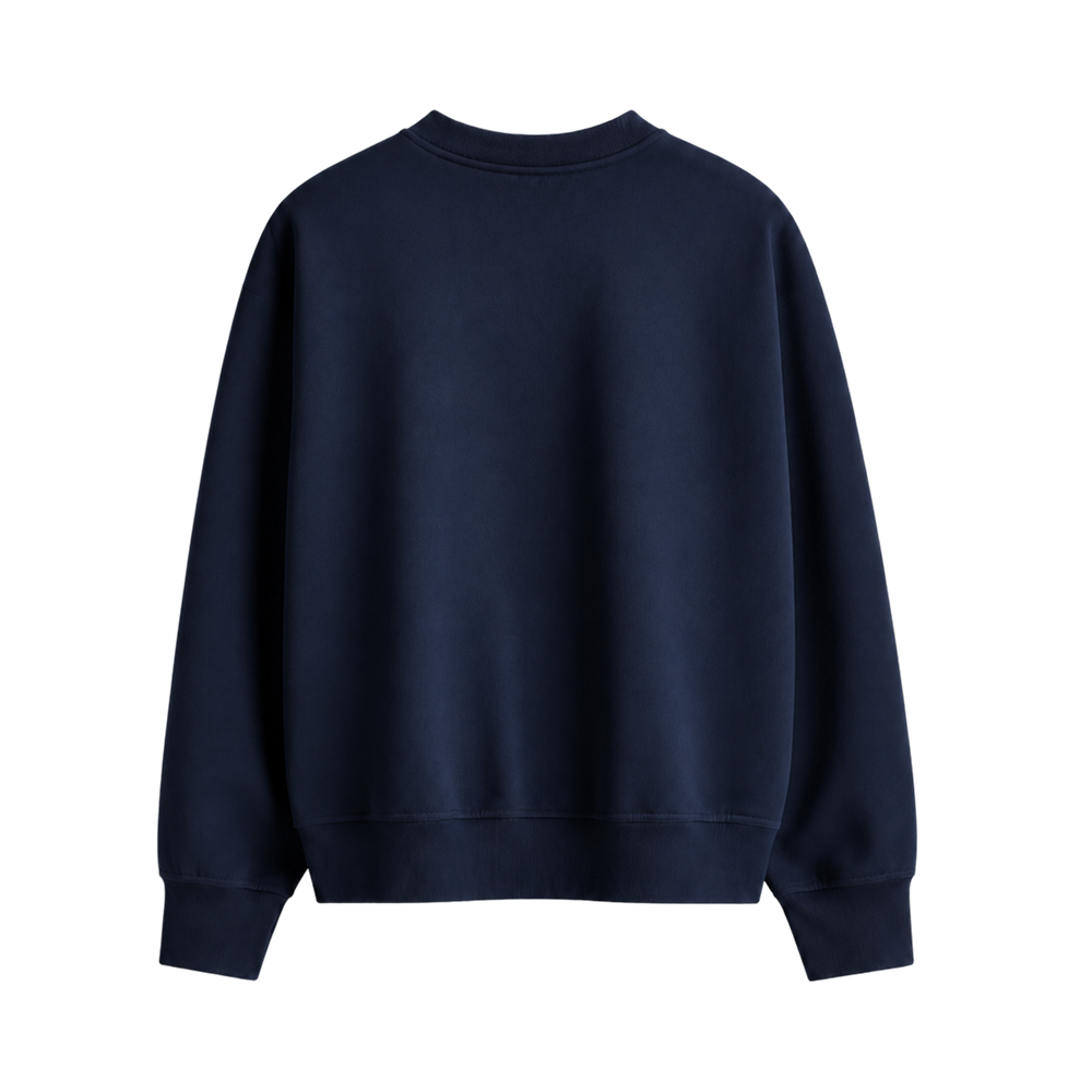 Royal Emblem Crewneck Sweatshirt – Midnight Navy