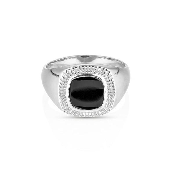 Alan Koch Lennox Black Onyx Ring