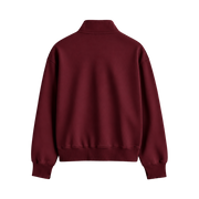 Signature Heritage Quarter-Zip Sweatshirt – Vintage Burgundy