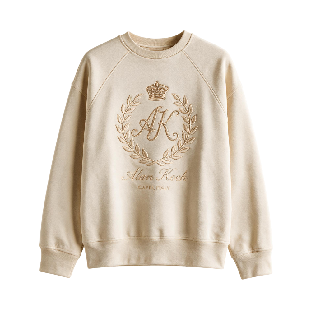 The Capri Club Sweatshirt - Ivory