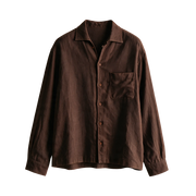 The Country Club Linen Co-ord Set - Espresso Brown
