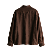 The Country Club Linen Co-ord Set - Espresso Brown