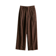 The Country Club Linen Co-ord Set - Espresso Brown