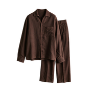 The Country Club Linen Co-ord Set - Espresso Brown