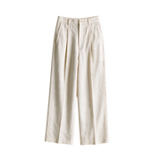 The Country Club Linen Co-ord Set - Ivory