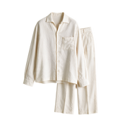 The Country Club Linen Co-ord Set - Ivory