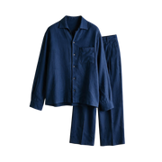 The Country Club Linen Co-ord Set - Regatta Navy