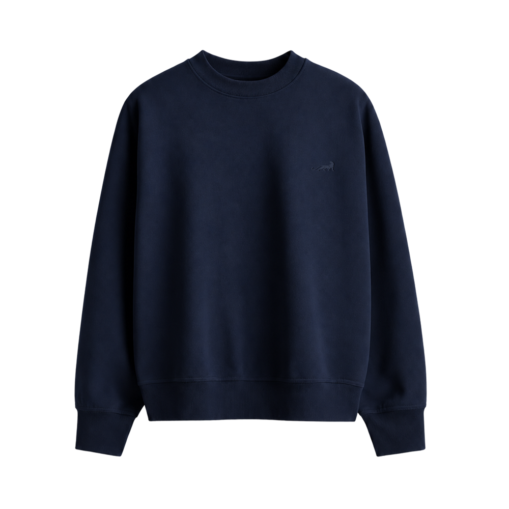 The Essential Crewneck Sweatshirt – Midnight Navy