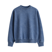 The Essential Crewneck Sweatshirt – Vintage Washed Blue