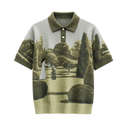 Tuscan Estate Landscape Polo T-Shirt