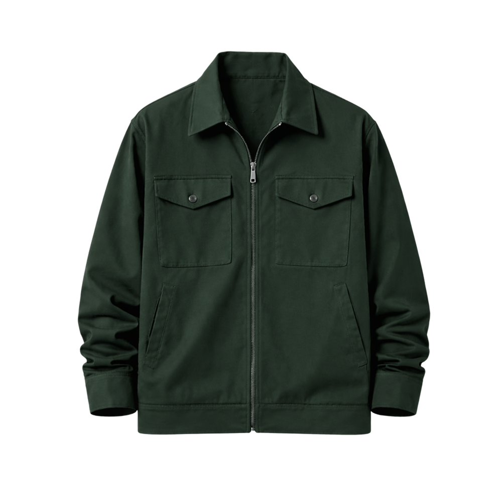 Urban Field Utility Jacket – Forest Green