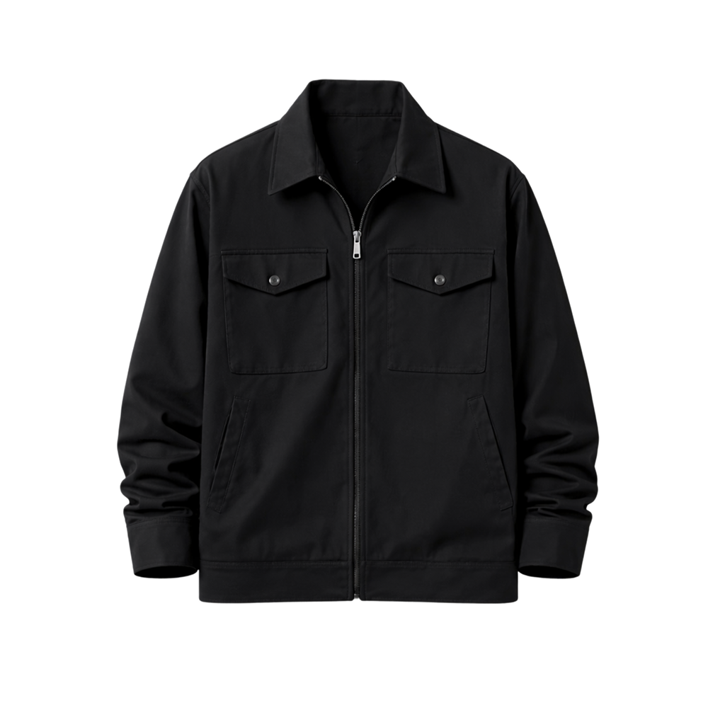 Urban Field Utility Jacket – Jet Black