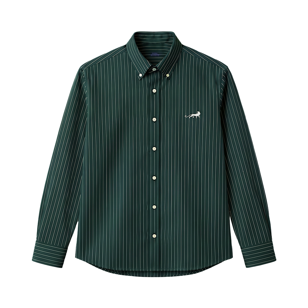 Valencrest Signature Stripe Shirt - Deep Canopy