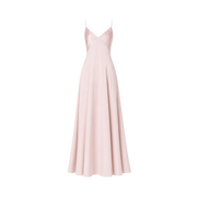 Valeria Cowl Satin Maxi Dress - Blush
