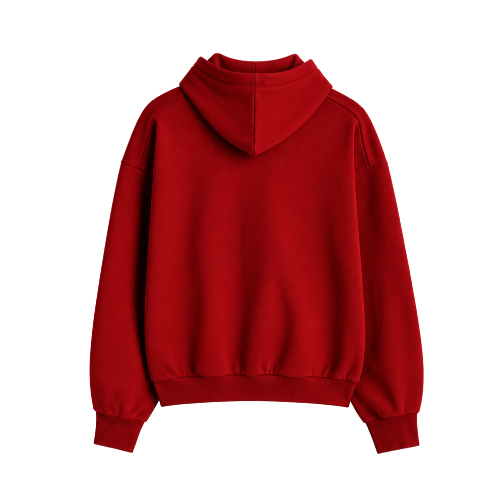 Varsity Classic Pullover Hoodie – Scarlet Red