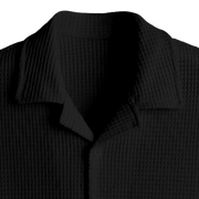 Waffle Shirt Black