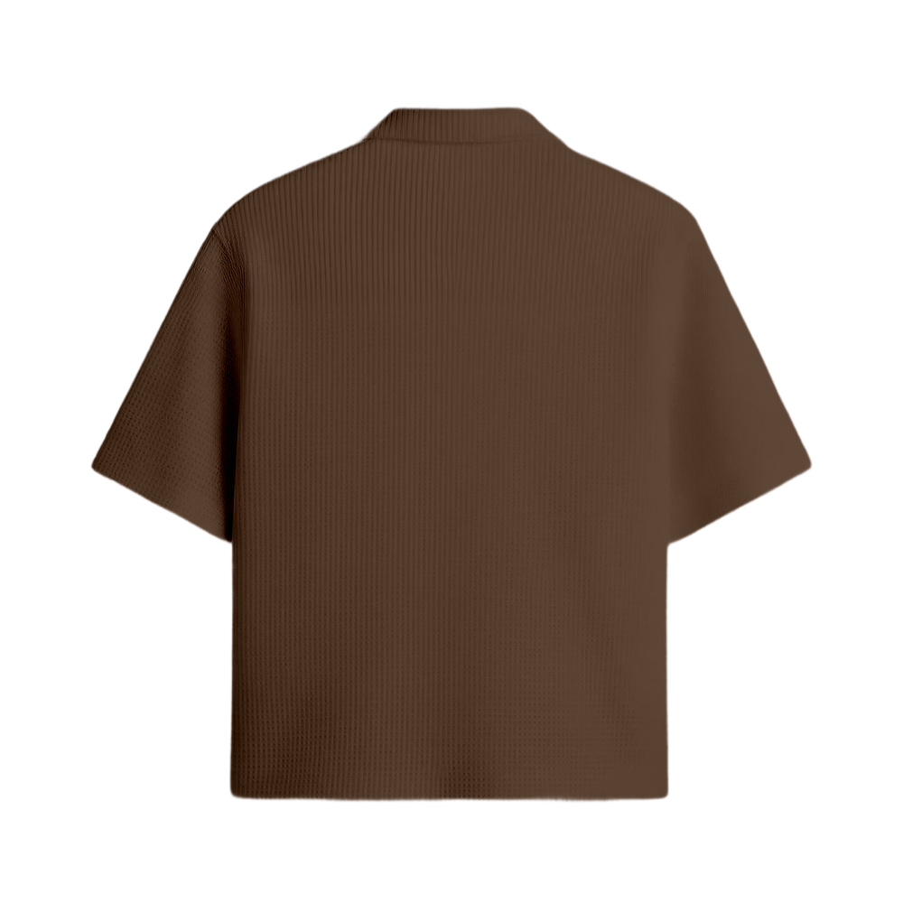 Waffle Shirt Brown