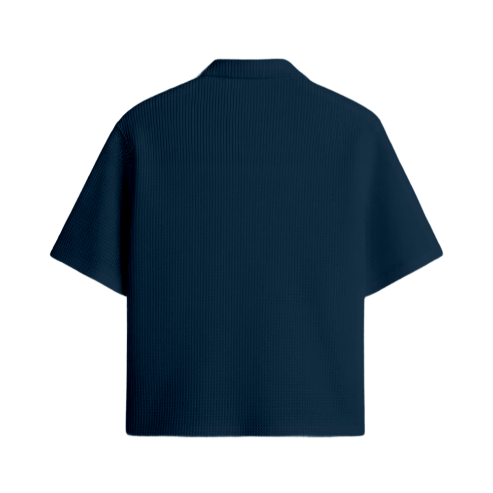 Waffle Shirt Teal