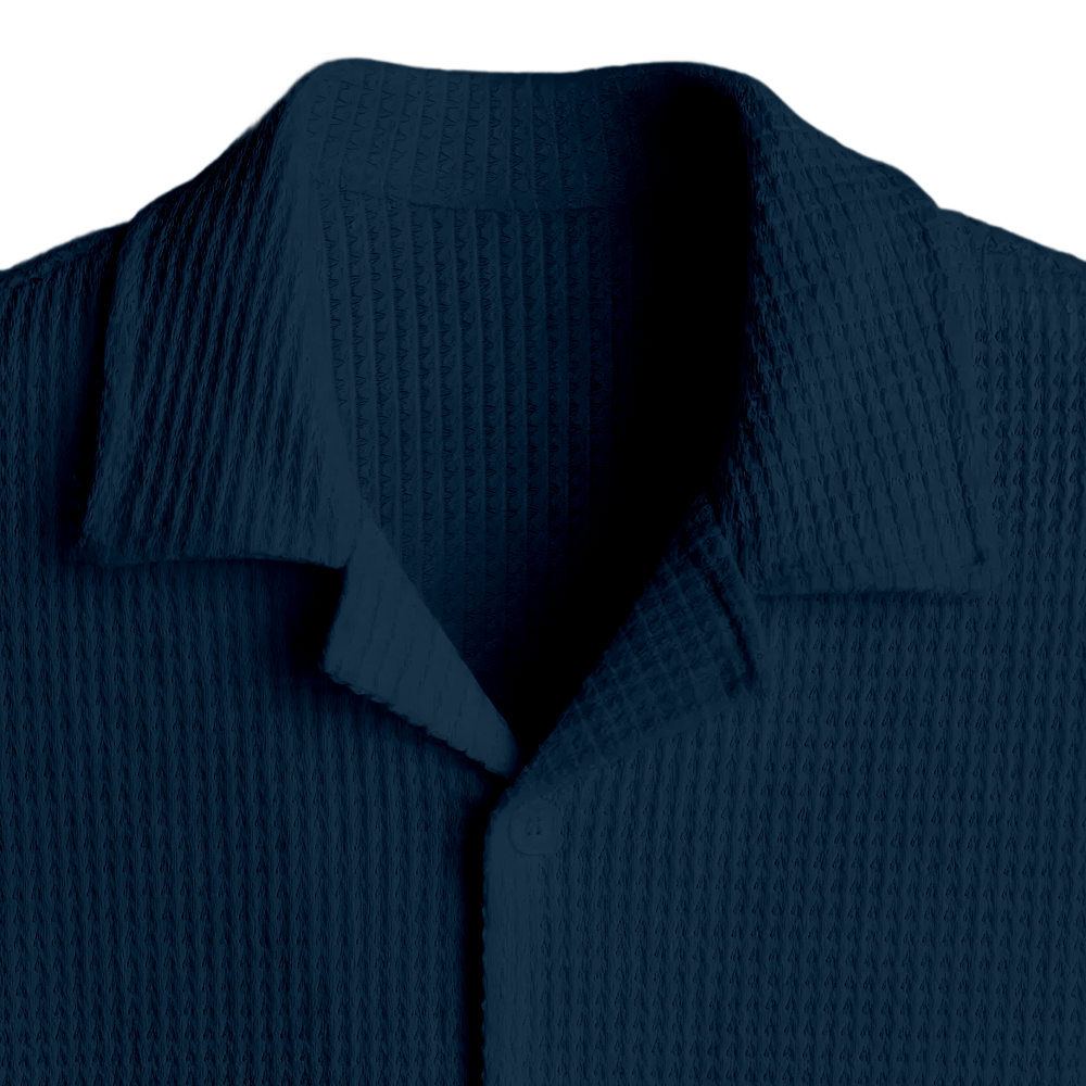 Waffle Shirt Teal