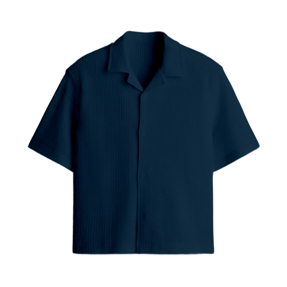 Waffle Shirt Teal