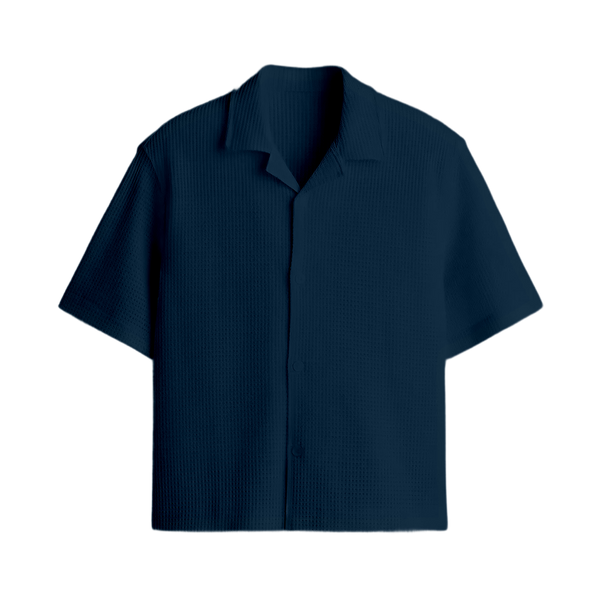 Waffle Shirt Teal