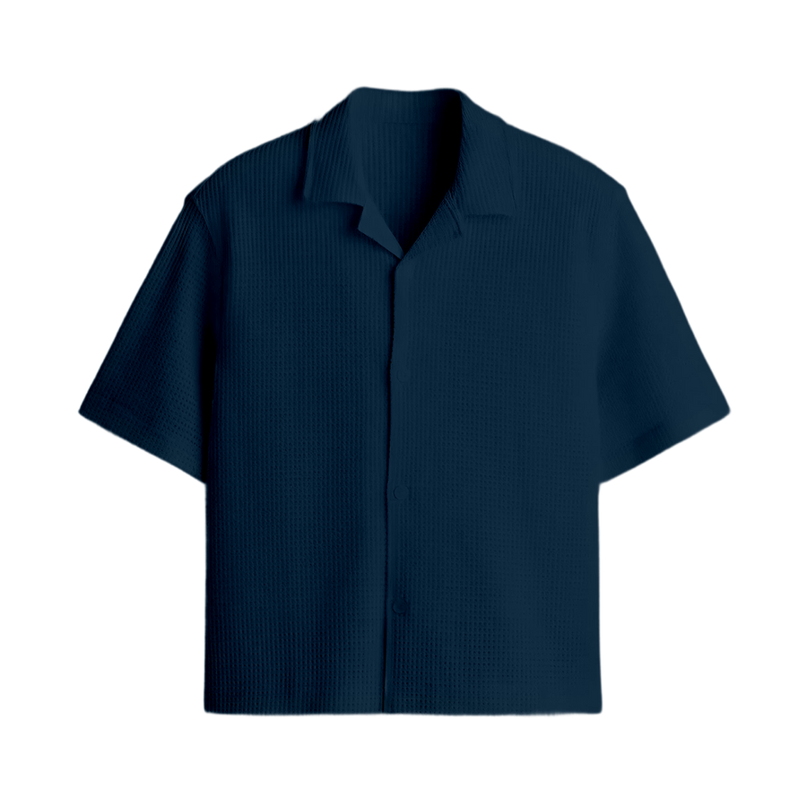 Waffle Shirt Teal