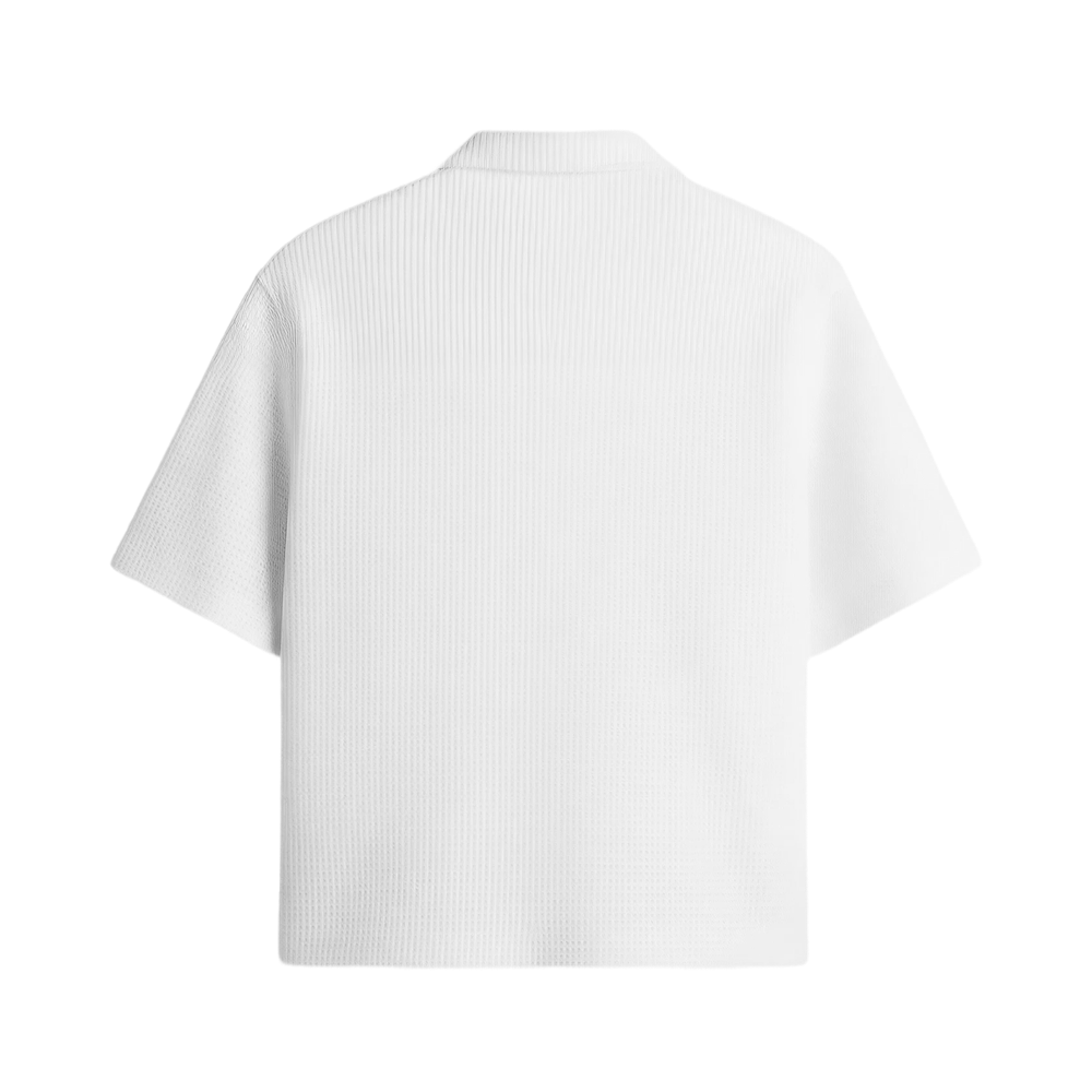 Waffle Shirt White