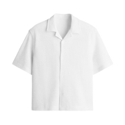Waffle Shirt White