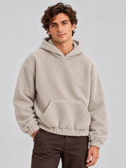 Cloud Soft Fleece Hoodie – Sand Beige